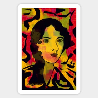 Emily Brontë Sticker